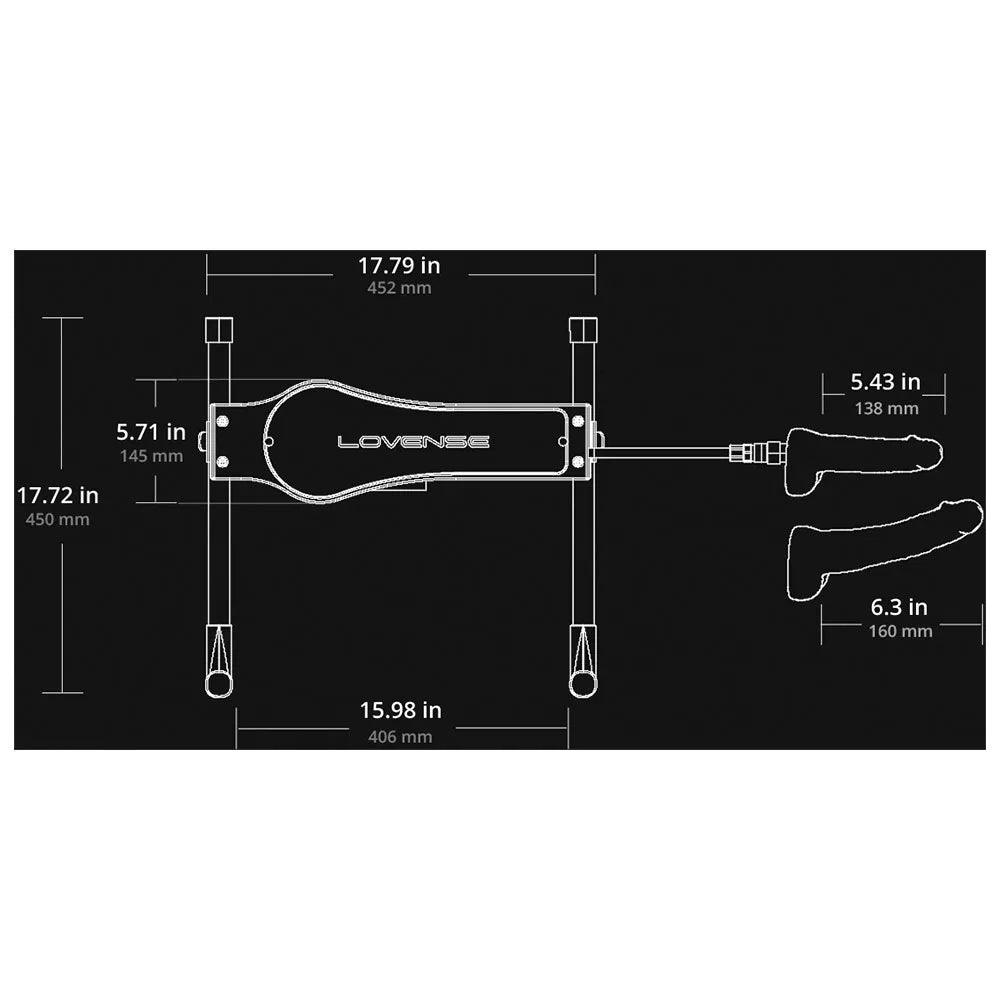 Lovense Sex Machine Interactiva - Sen Fantasy