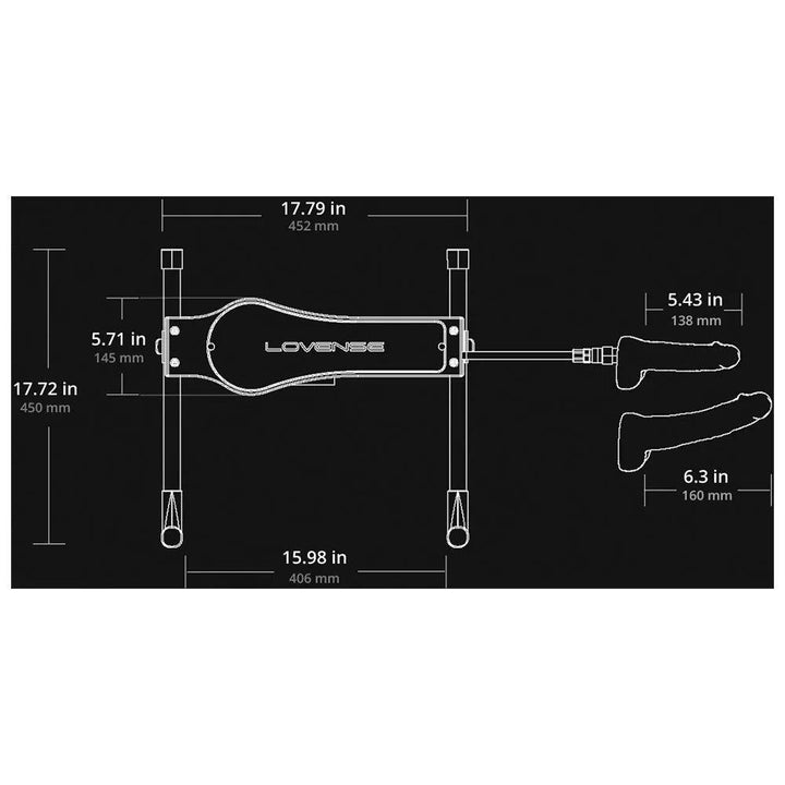 Lovense Sex Machine Interactiva - Sen Fantasy
