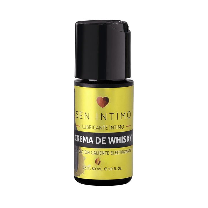 Lubricante Íntimo Crema de Whisky Sensación Caliente electrizante x 30 ml by Sen Íntimo - Sen Fantasy