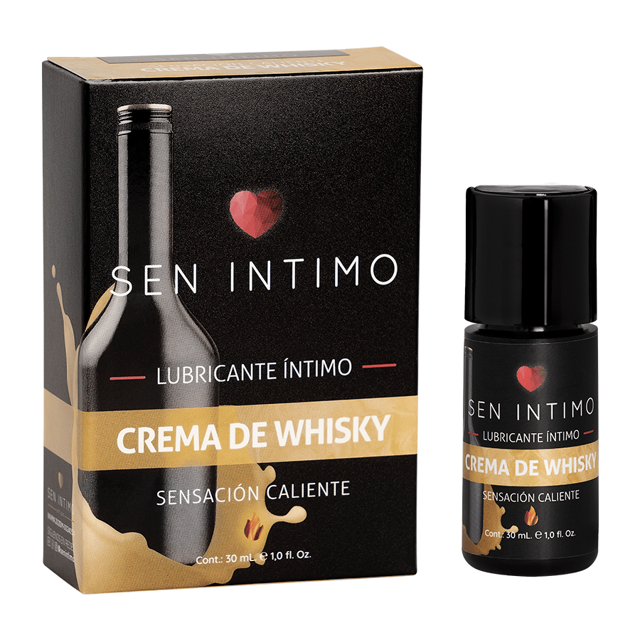 Lubricante Íntimo Crema de Whisky Sensación Caliente x 30 ml Sen Íntimo - Sen Fantasy