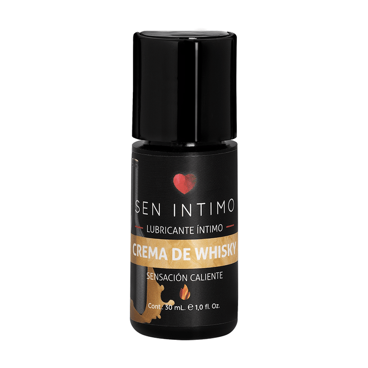 Lubricante Íntimo Crema de Whisky Sensación Caliente x 30 ml Sen Íntimo - Sen Fantasy