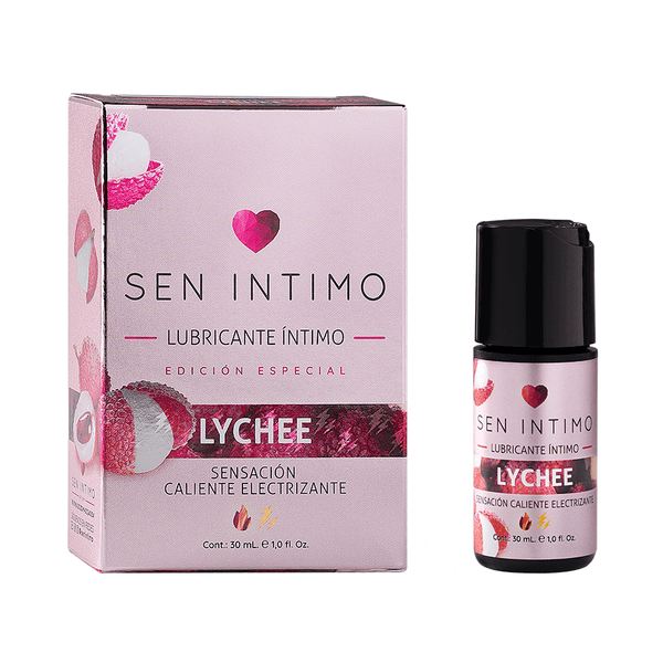 Lubricante Íntimo Lychee Sensación Caliente Electrizante x 30 ml by Sen Íntimo - Sen Fantasy