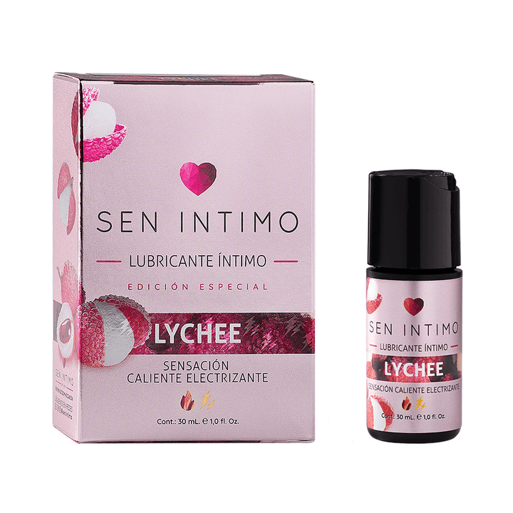 Lubricante Íntimo Lychee Sensación Caliente Electrizante x 30 ml by Sen Íntimo - Sen Fantasy