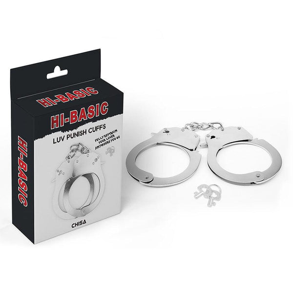Luv Punish Cuffs Silver - Sen Fantasy