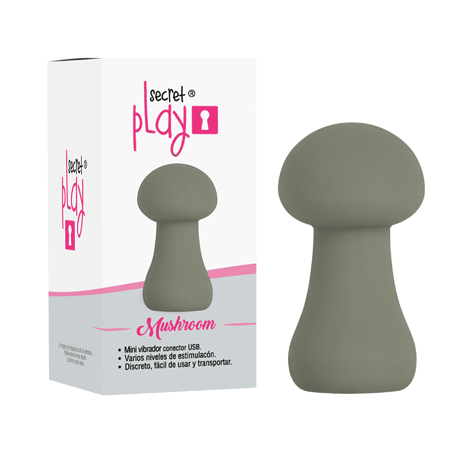 Masajeador Mushroom Shaped Green - Sen Fantasy