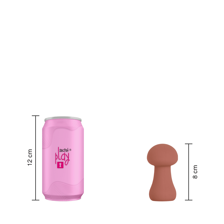 Masajeador Mushroom Shaped Red - Sen Fantasy