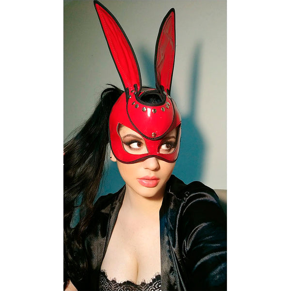 Máscara Bad Bunny Red - Sen Fantasy