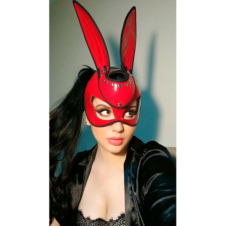 Máscara Bad Bunny Red - Sen Fantasy