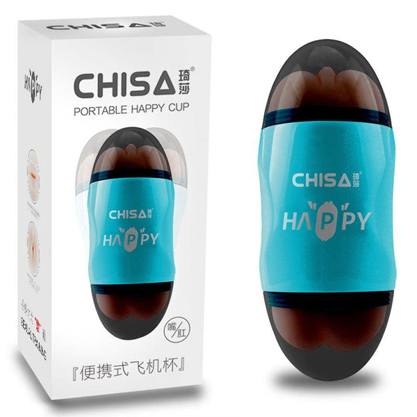 Masturbador Doble Heppy Blue - Sen Fantasy