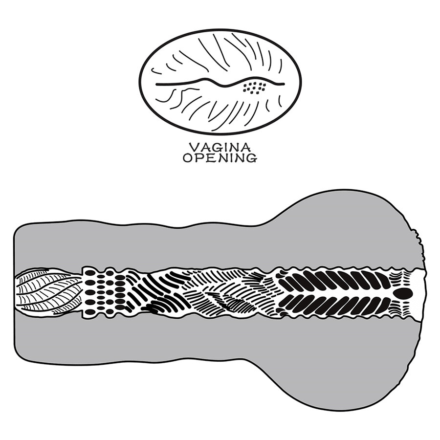 Masturbator Alien's Pie #1 Black - Sen Fantasy