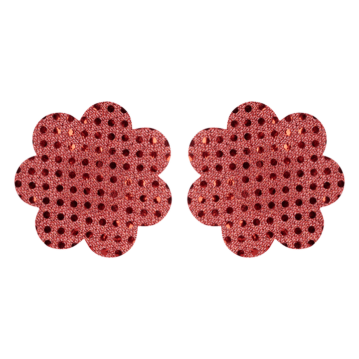 Nipple Red Flower Sequin - Sen Fantasy