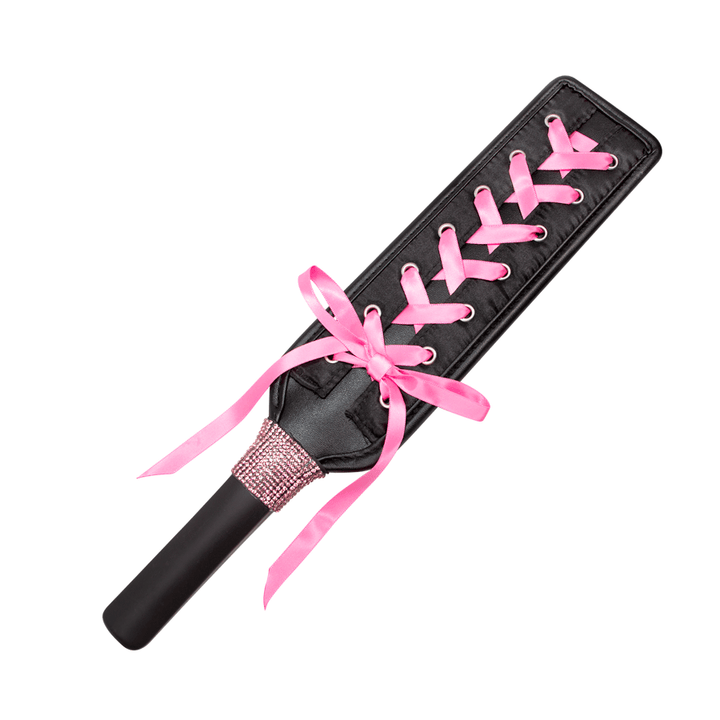 Paleta De Nalgadas Retro Cordón Rosa - Sen Fantasy