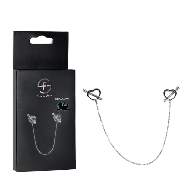 Pinza Para Pezones Cadena Cupido - Sen Fantasy