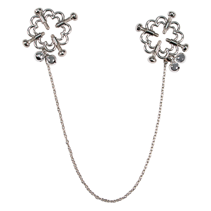 Pinzas Para Pezones Cadena Flower - Sen Fantasy