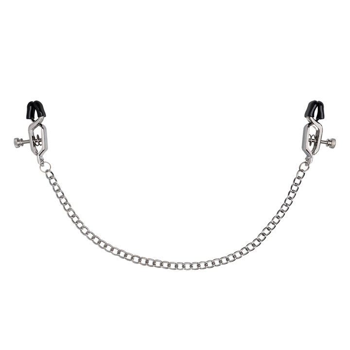 Pinzas para Pezones Graduable Cadena Silver - Sen Fantasy
