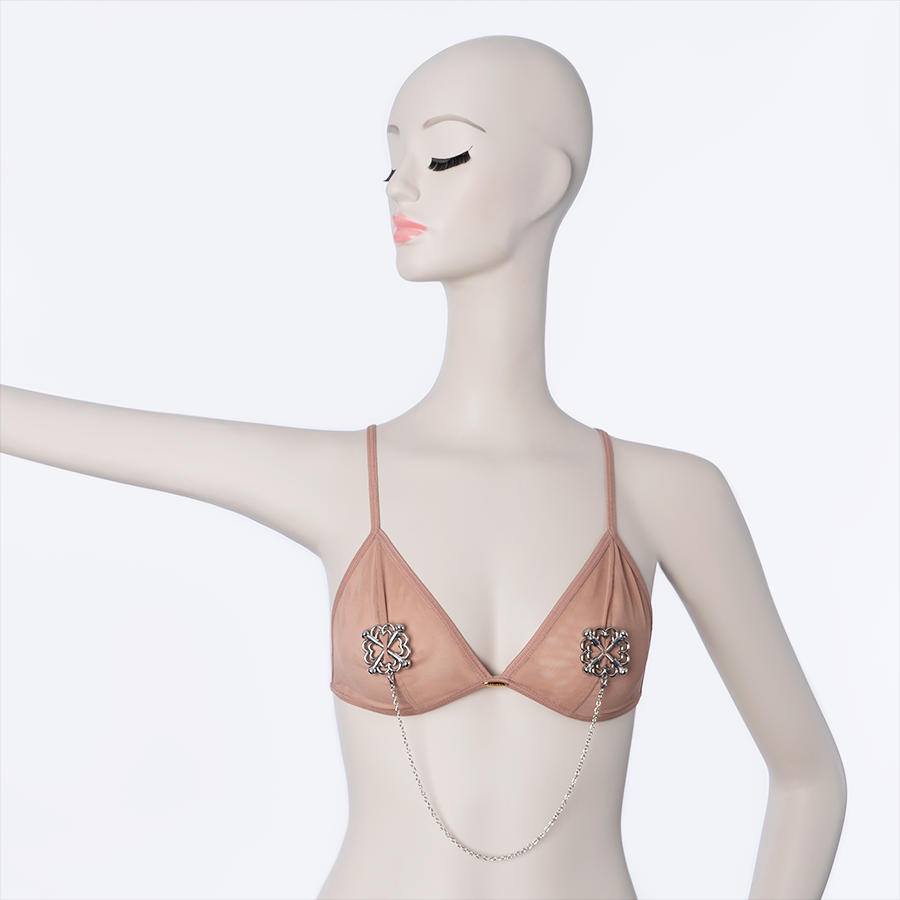 Pinzas Para Pezones Metal Flower - Sen Fantasy