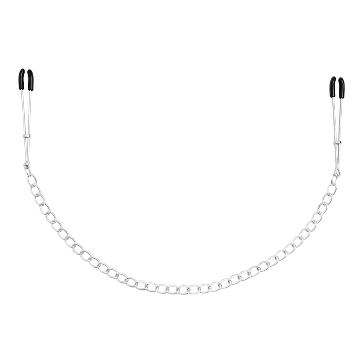Pinzas Para Pezones Silver-Black - Sen Fantasy