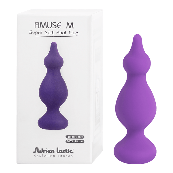 Plug Anal Amuse Purple M - Sen Fantasy