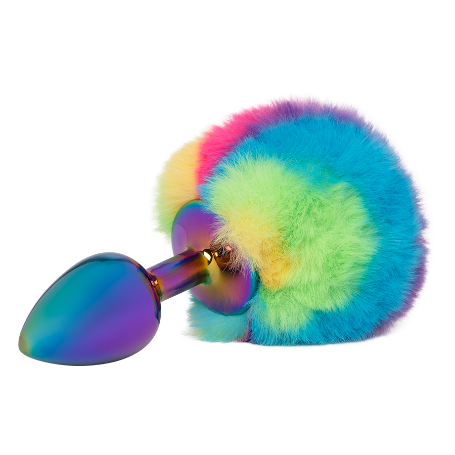 Plug Anal Arco Iris Conejo Mágico - Sen Fantasy