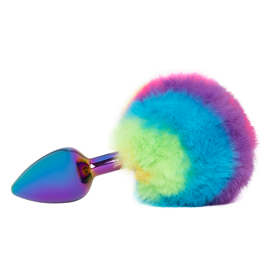 Plug Anal Arco Iris Conejo Mágico - Sen Fantasy
