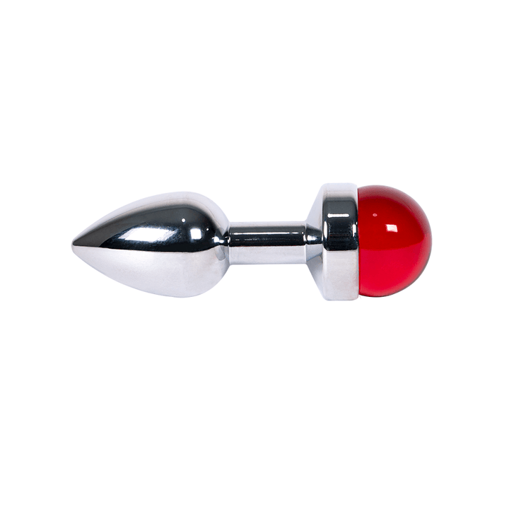 Plug Anal Ball Gema Roja - Sen Fantasy