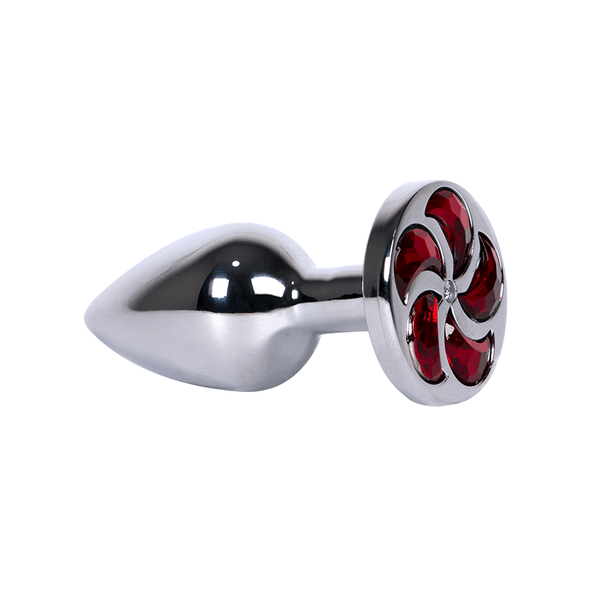 Plug Anal Espiral Rojo Talla S - Sen Fantasy