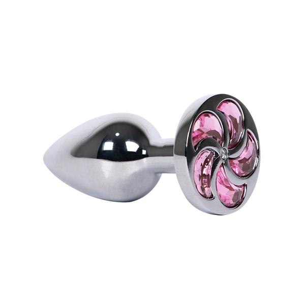 Plug Anal Espiral Rosa Talla S - Sen Fantasy