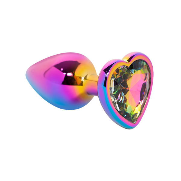 Plug Anal Holográfico Gema Arcoiris Talla S - Sen Fantasy