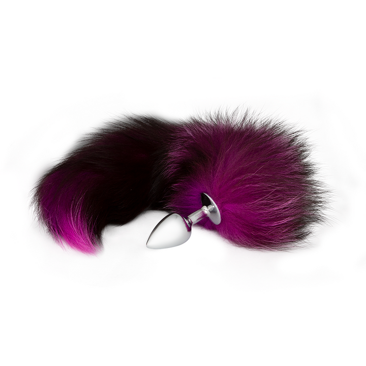 Plug Anal Magenta And Black Fox - Sen Fantasy