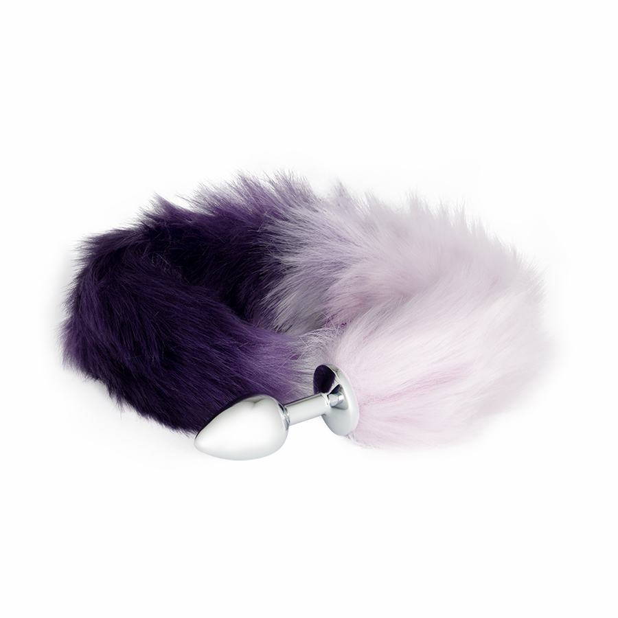 Plug Anal Purple And White Fox - Sen Fantasy
