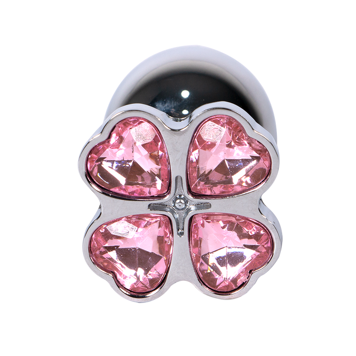 Plug Anal Trébol Gema Rosa Talla S - Sen Fantasy