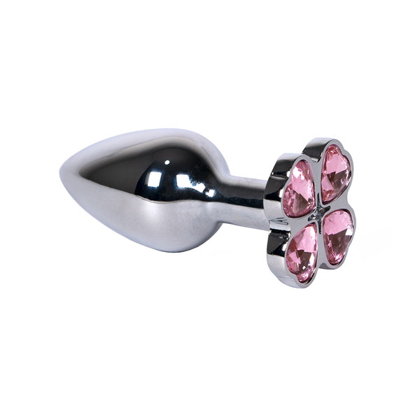 Plug Anal Trébol Gema Rosa Talla S - Sen Fantasy
