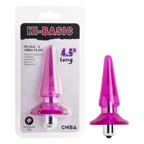 Plug Anal Vibrador Nicole's - Sen Fantasy