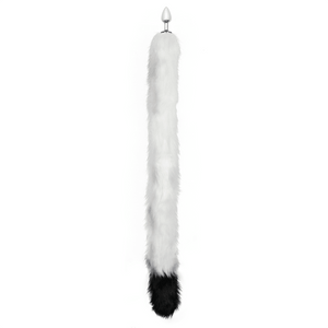 Plug Fox Black And White - Sen Fantasy