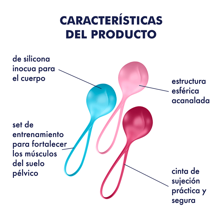 Satisfyer Bolas Kegel Strengthening Balls - Sen Fantasy