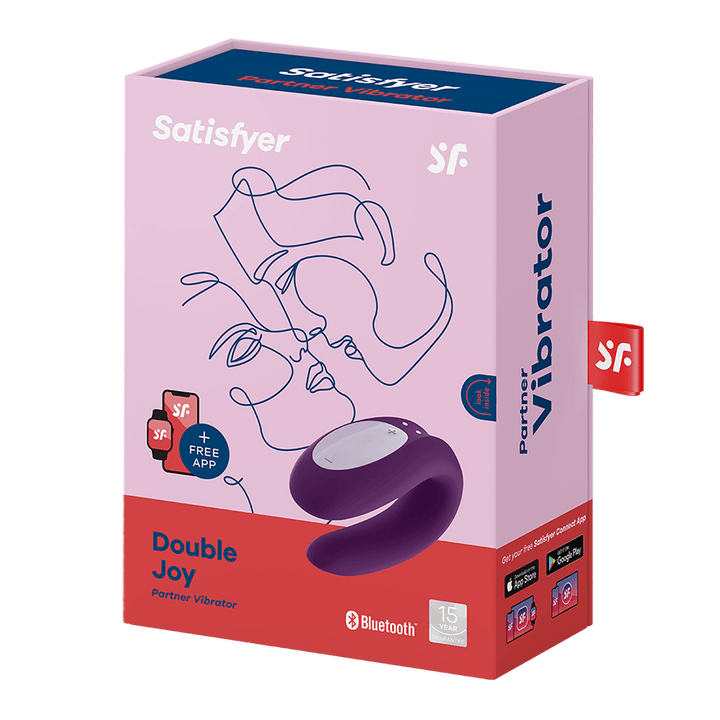 Satisfyer Double Joy Interactivo Vibrador Para Pareja - Sen Fantasy