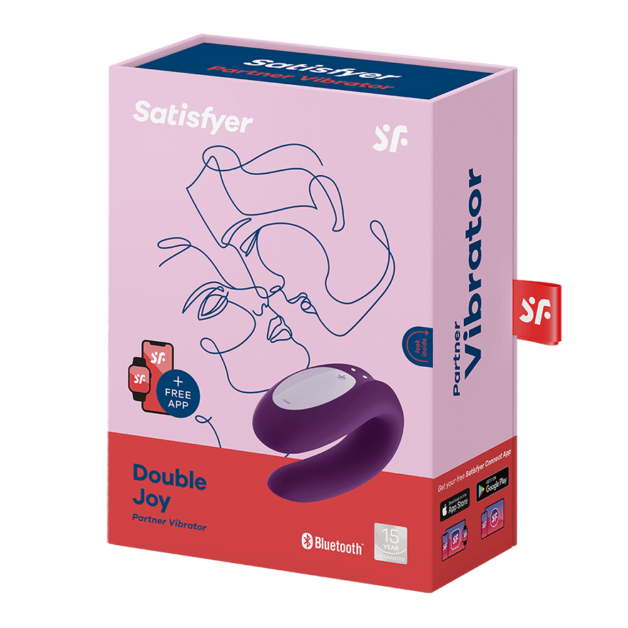 Satisfyer Double Joy Interactivo Vibrador Para Pareja - Sen Fantasy