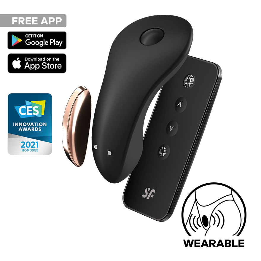 Satisfyer Little Secret Con App Vibrador De Panty - Sen Fantasy