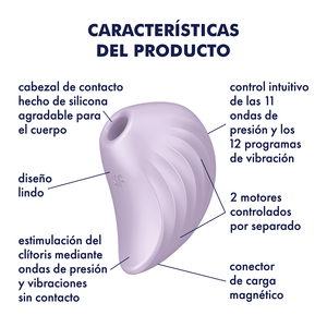 Satisfyer Pearl Diver Estimulador De Clitoris - Sen Fantasy