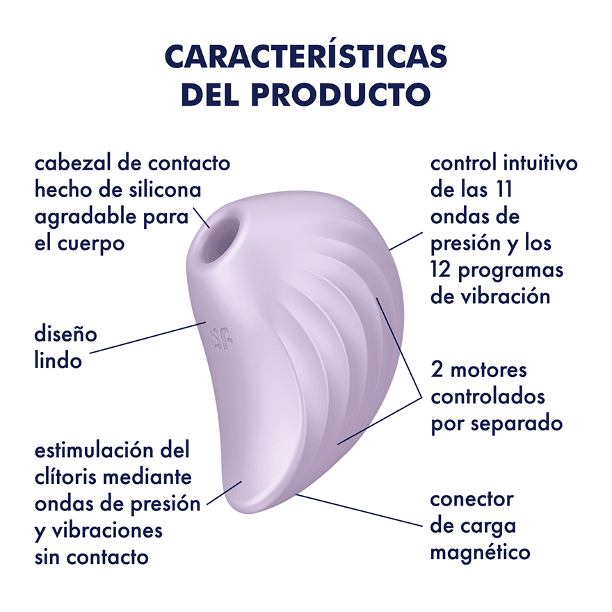 Satisfyer Pearl Diver Estimulador De Clitoris - Sen Fantasy