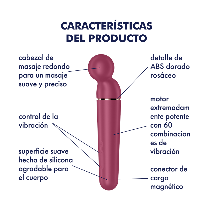 Satisfyer Planet Wand-er Vibrador Hitachi - Sen Fantasy
