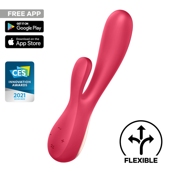 Satisfyer Vibrador Doble Estimulación Mono Flex Interactivo - Sen Fantasy