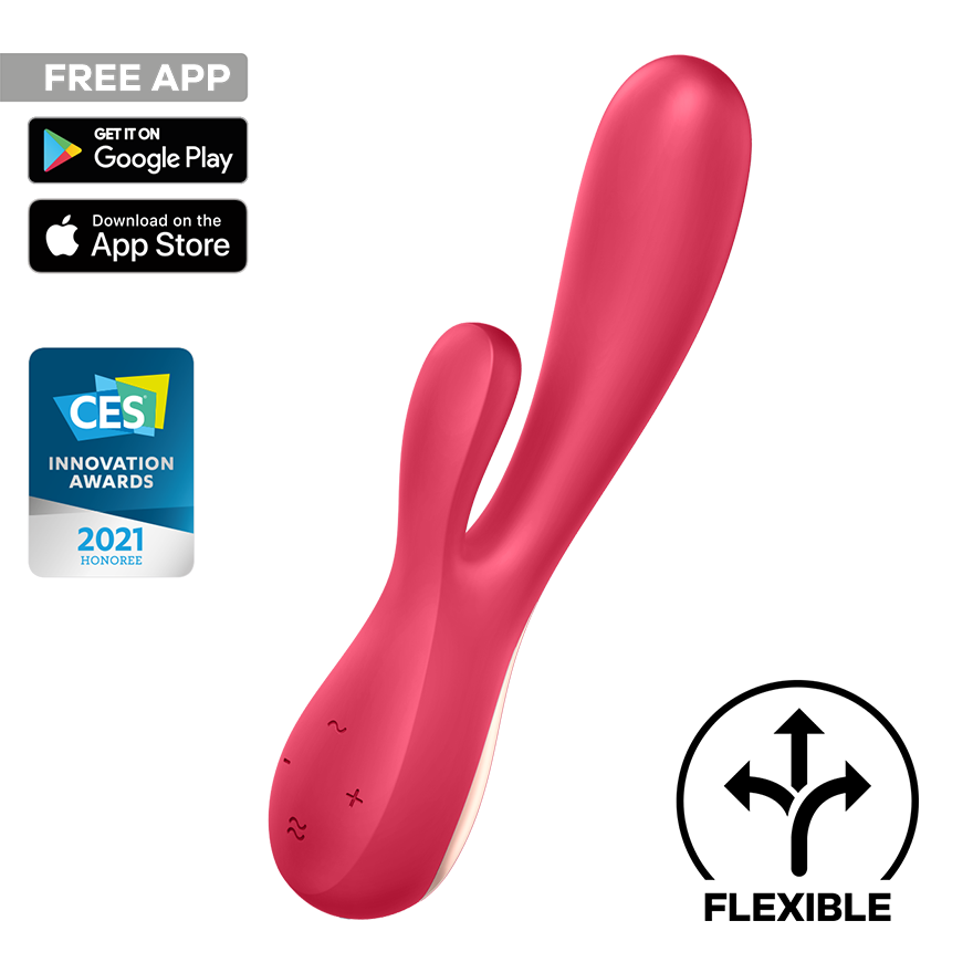 Satisfyer Vibrador Doble Estimulación Mono Flex Interactivo - Sen Fantasy