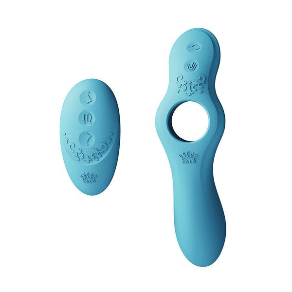 Set Vibrador de Lujo Jessica Royal Blue a Control Remoto - Sen Fantasy