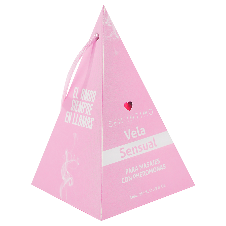 Vela Sensual Masajes Pirámide x 25 ml by Sen Íntimo - Sen Fantasy