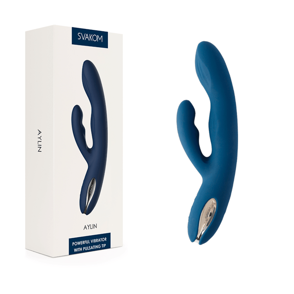 Vibrador Aylin Dark Blue Svakom - Sen Fantasy