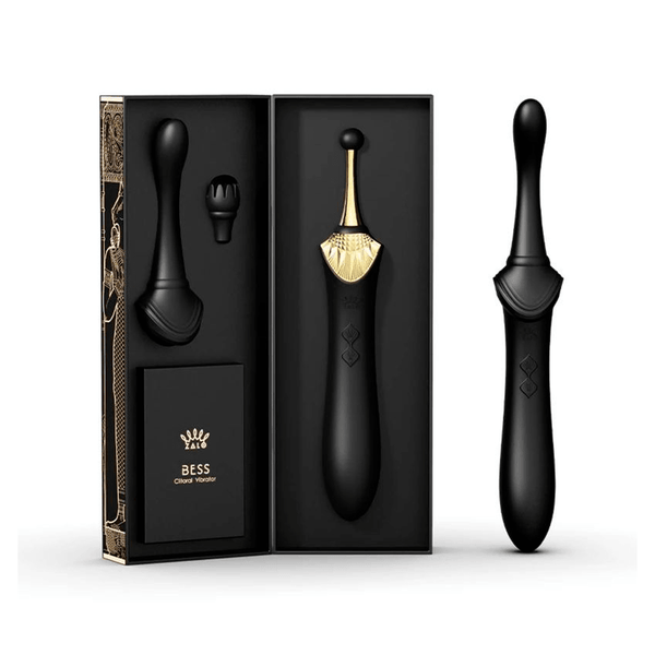 Vibrador Clitorial de Lujo Bess Obsidian Black - Sen Fantasy