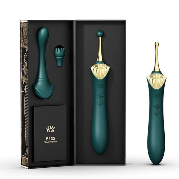 Vibrador Clitorial de Lujo Bess Turquoise Green - Sen Fantasy
