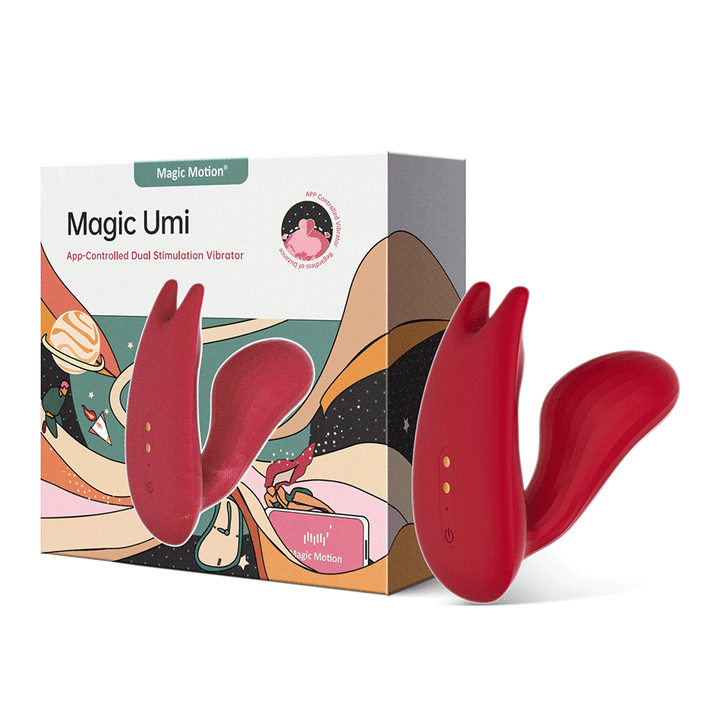 Vibrador Clitorial y Punto G con APP Magic Umi - Sen Fantasy