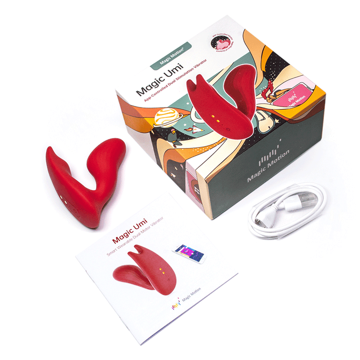 Vibrador Clitorial y Punto G con APP Magic Umi - Sen Fantasy